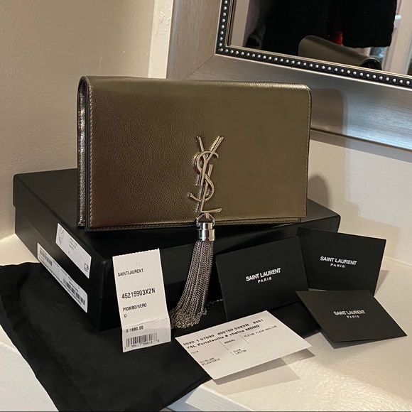 Saint Laurent Kat Wallet on Chain NWT - Picture 10 of 15